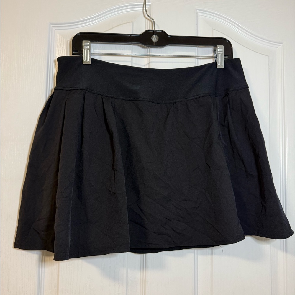 ETONIC Black Spots Skirt/Shorts Tennis Large